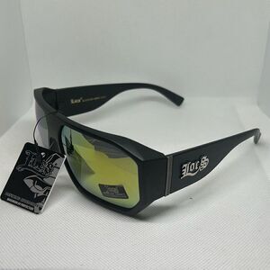 Locs Mens Mirrored Hardcore Sunglasses